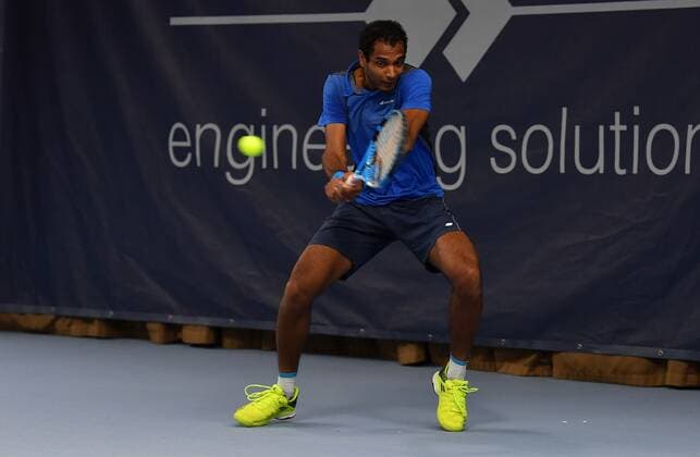 08.11.2020 - Tennis - ATP, Tennis Herren Challenger Tour - Challenger Eckental - Int. Deutsche Meisterschaften - Finale Einzel : Ramkumar Ramanathan ( IND ) - Sebastian Korda ( USA ) - - Ramkumar RAMANATHAN ( IND )