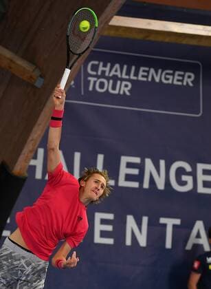 08.11.2020 - Tennis - ATP, Tennis Herren Challenger Tour - Challenger Eckental - Int. Deutsche Meisterschaften - Finale Einzel : Ramkumar Ramanathan ( IND ) - Sebastian Korda ( USA ) - - Sebastian KORDA ( USA )