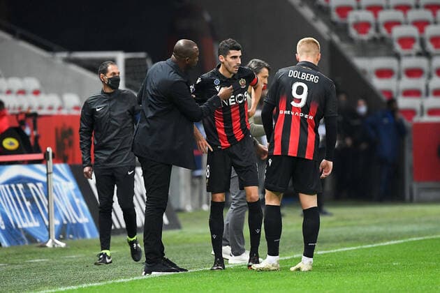 FAIR PLAY - 08 PIERRE LEES MELOU (NICE) FOOTBALL : Nice vs Monaco - Ligue 1 Uber Eats - 08 11 2020 FEP Panoramic 