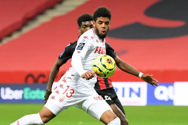13 WILLEM GEUBBELS (MONA) FOOTBALL : Nice vs Monaco - Ligue 1 Uber Eats - 08 11 2020 FEP Panoramic 