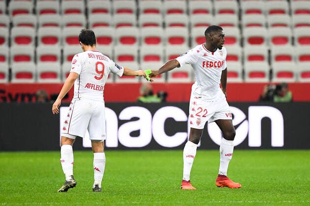 FAIR PLAY - BRASSARD - 22 YOUSSOUF FOFANA (MONA) FOOTBALL : Nice vs Monaco - Ligue 1 Uber Eats - 08 11 2020 FEP Panoramic 