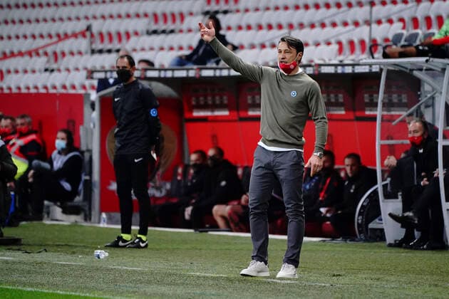Niko Kovac (entraineur de l AS Monaco) FOOTBALL : OGC Nice vs AS Monaco - Ligue 1 Ubereats - Nice - 08 11 2020 NorbertScanella PanoramiC 