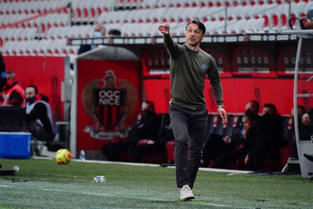 Niko Kovac (entraineur de l AS Monaco) FOOTBALL : OGC Nice vs AS Monaco - Ligue 1 Ubereats - Nice - 08 11 2020 NorbertScanella PanoramiC 