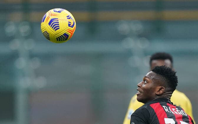 Bilder des Jahres 2020, Sport 11 November Sport Themen der Woche KW45 Photo LaPresse - Spada November 08 , 2020 Milan ( Italy ) Soccer A.C. Milan- Season 2020-2021 - Serie A Milan vs Hellas Verona In the pic: Rafael Leao  Copyright: xSpada LaPressex