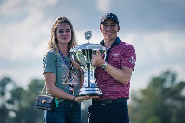 Bilder des Jahres 2020, Sport 11 November Sport Themen der Woche KW45 November 8, 2020, Houston, Texas, USA: CARLOS ORTIZ wins the Vivint Houston Open golf tournament with a score of 13 under par at Memorial Park Golf Course on November 8, 2020 in Houston, Texas. Houston USA - ZUMAp213 20201108_znp_p213_057 Copyright: xLynnxPenningtonx