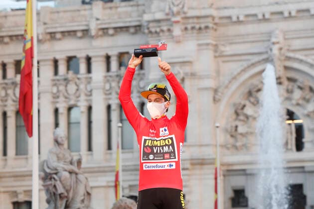 08-11-2020 Vuelta A Espana; Tappa 18 Hipodromo De La Zarzuela - Madrid; 2020, Jumbo - Visma; Roglic, Primoz; Madrid; 
