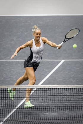 TENNIS - WTA, Tennis Damen Upper Austria Ladies Linz LINZ,AUSTRIA,09.NOV.20 - TENNIS - WTA Tour, Upper Austria Ladies Linz. Image shows Arantxa Rus (NED). GEPAxpictures xManfredxBinder
