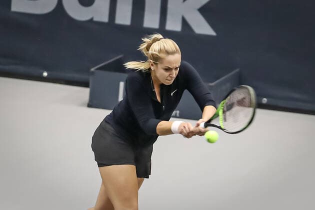 TENNIS - WTA, Tennis Damen Upper Austria Ladies Linz LINZ,AUSTRIA,09.NOV.20 - TENNIS - WTA Tour, Upper Austria Ladies Linz. Image shows Sabine Lisicki (GER). GEPAxpictures xManfredxBinder