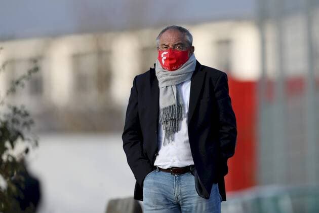 2. Bundesliga; Erstes Training mit Bernhard Trares; 09.11.2020 Felix Magath (Head of Flyeralarm Global Soccer) schaute sich die Trainingseinheit ebenfalls an, 2. Bundesliga, Erstes Training mit Bernhard Trares, 09.11.2020, Randersacker, Sportgelaende am Sonnenstuhl Copyright: xBEAUTIFULxSPORTS JulienxChristx