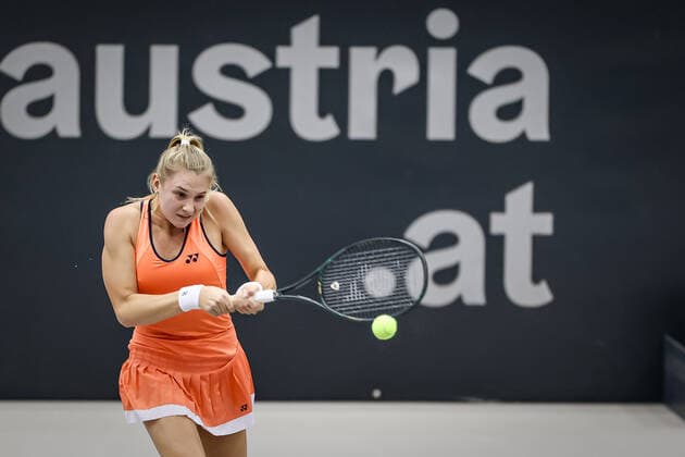 TENNIS - WTA, Tennis Damen Upper Austria Ladies Linz LINZ,AUSTRIA,09.NOV.20 - TENNIS - WTA Tour, Upper Austria Ladies Linz. Image shows Dayana Yastremska (UKR). GEPAxpictures xManfredxBinder