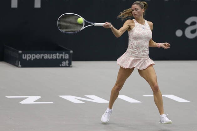 Camila Giorgi, ITA, during 2020 Upper Austria Ladies in Linz AUT, 10 11 2020; -