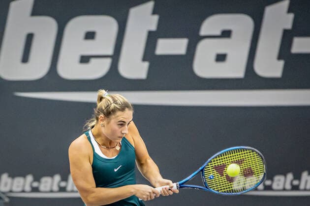 TENNIS - WTA, Tennis Damen Upper Austria Ladies Linz LINZ,AUSTRIA,10.NOV.20 - TENNIS - WTA Tour, Upper Austria Ladies Linz. Image shows Marta Kostyuk (UKR). GEPAxpictures xManfredxBinder