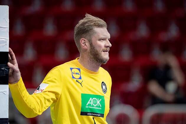 Torwart Johannes Jogi BITTER (GER), Halbfigur, Hf im Profil, konzentriert, aufmerksam; Handball Laenderspiel EM-Qualifikation der Maenner 1. Spieltag Deutschland (GER) - Bosnien-Herzegowina (BIH) 25:21, in Duesseldorf Deutschland am 05.11.2020