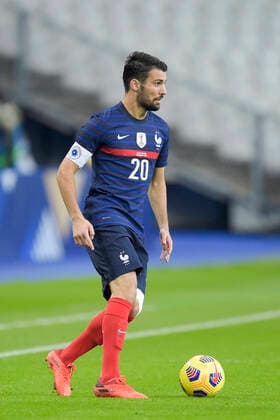 Leo Dubois (France) FOOTBALL : France vs Finlande - Match Amical - stade de France - 11 11 2020 JBAutissier Panoramic 