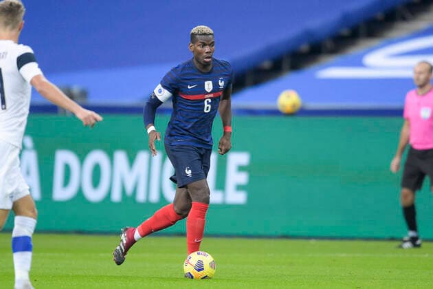 Paul Pogba (France) FOOTBALL : France vs Finlande - Match Amical - stade de France - 11 11 2020 JBAutissier Panoramic 