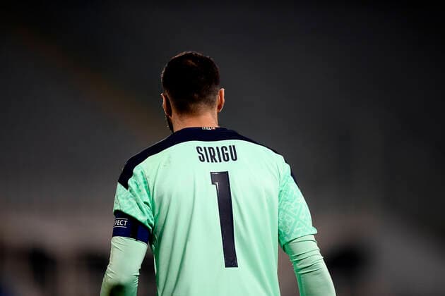 Photo LaPresse - Fabio Ferrari November 11, 2020 Firenze, Italy soccer Italy vs Estonia - Friendly match - & x2018;Artemio Franchi Stadium. In the pic:Salvatore Sirigu (Italy)  Copyright: xFabioxFerrari LaPressex
