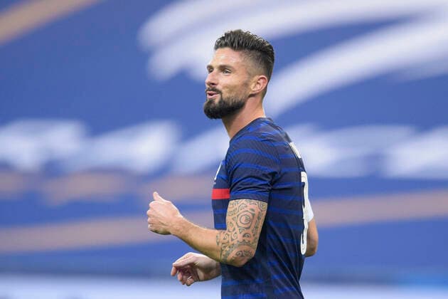 GIROUD OLIVIER (France) FOOTBALL : France vs Finlande - Match Amical - stade de France - 11 11 2020 JBAutissier Panoramic 