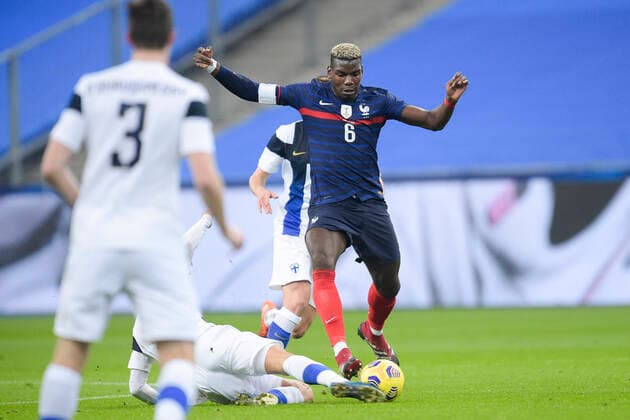 Paul Pogba (France) FOOTBALL : France vs Finlande - Match Amical - stade de France - 11 11 2020 JBAutissier Panoramic 