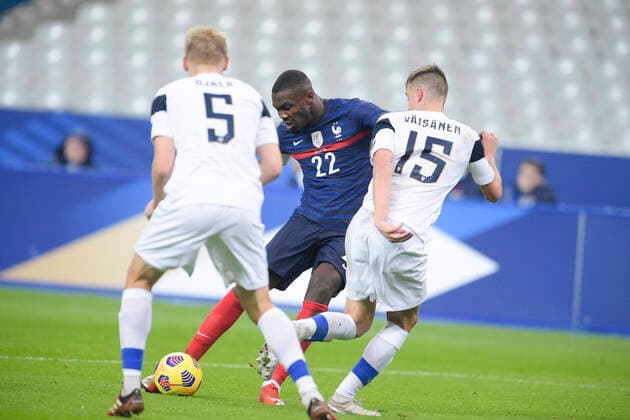Marcus Thuram (France) FOOTBALL : France vs Finlande - Match Amical - stade de France - 11 11 2020 JBAutissier Panoramic 