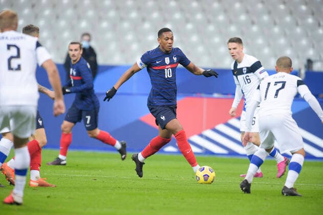 Anthony Martial (France) FOOTBALL : France vs Finlande - Match Amical - stade de France - 11 11 2020 JBAutissier Panoramic 