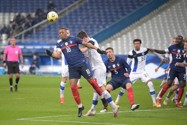 Anthony Martial (France) FOOTBALL : France vs Finlande - Match Amical - stade de France - 11 11 2020 JBAutissier Panoramic 