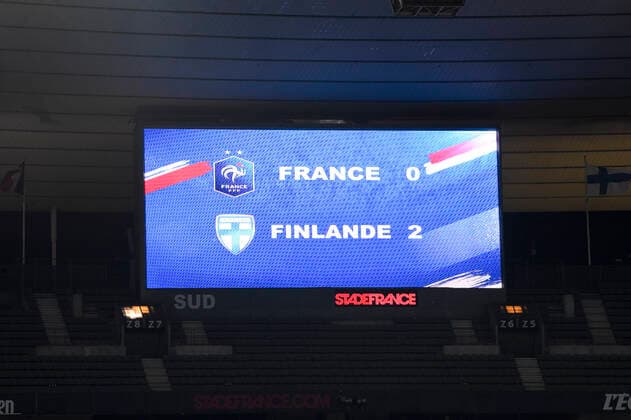 score final FOOTBALL : France vs Finlande - Match Amical - stade de France - 11 11 2020 JBAutissier Panoramic 