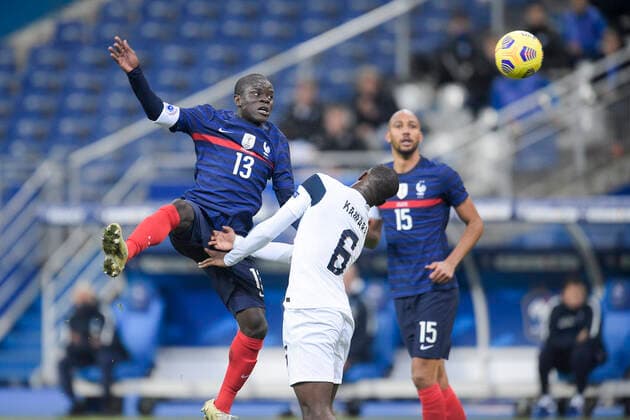 KANTE NGOLO (France) FOOTBALL : France vs Finlande - Match Amical - stade de France - 11 11 2020 JBAutissier Panoramic 