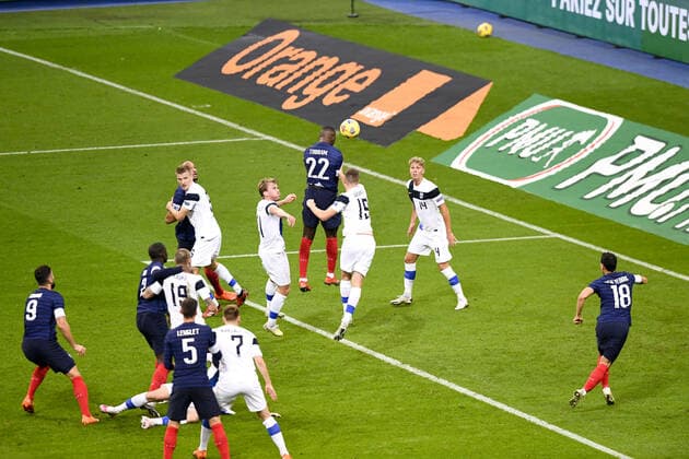 22 MARCUS THURAM (FRA) - DOS FOOTBALL : France vs Finlande - Match Amical - 11 11 2020 FEP Panoramic 