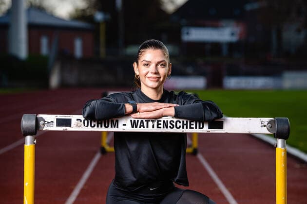 Bilder des Jahres 2020, Sport 11 November Sport Themen der Woche KW46 Sport Bilder des Tages Amsport Shooting mit Pamela Dutkiewicz am 11.11.2020 am Olympia Stützpunkt in Bochum *** Amsport shooting with Pamela Dutkiewicz on 11 11 2020 at the Olympic base in Bochum xMNx