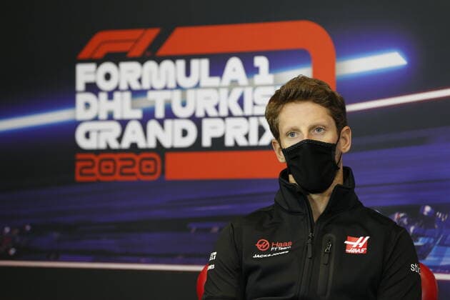 Motorsports: FIA Formula One World Championship, WM, Weltmeisterschaft 2020, Grand Prix of Turkey Motorsports: FIA Formula One World Championship 2020, Grand Prix of Turkey, 8 Romain Grosjean (FRA, Haas F1 Team),