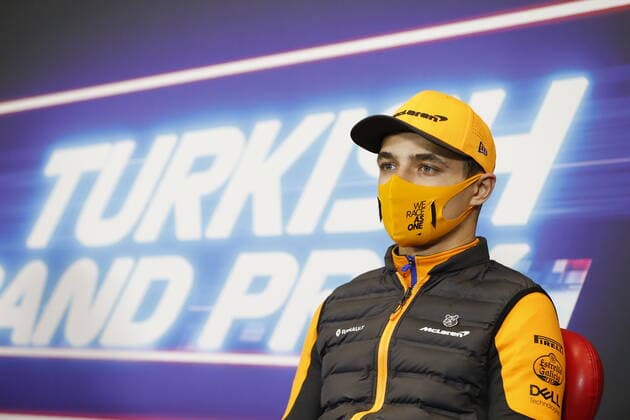 Motorsports: FIA Formula One World Championship, WM, Weltmeisterschaft 2020, Grand Prix of Turkey Motorsports: FIA Formula One World Championship 2020, Grand Prix of Turkey, 4 Lando Norris (GBR, McLaren F1 Team),