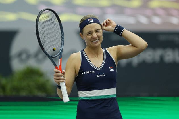 Nadia Podorska, ARG, during second round of 2020 Upper Austria Ladies in Linz AUT, 12 11 2020; -