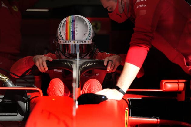 Motorsports: FIA Formula One World Championship, WM, Weltmeisterschaft 2020, Grand Prix of Turkey Motorsports: FIA Formula One World Championship 2020, Grand Prix of Turkey, 5 Sebastian Vettel (GER, Scuderia Ferrari Mission Winnow),