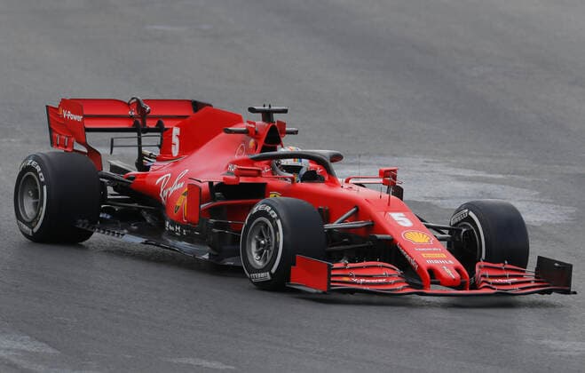 Motorsports: FIA Formula One World Championship, WM, Weltmeisterschaft 2020, Grand Prix of Turkey Motorsports: FIA Formula One World Championship 2020, Grand Prix of Turkey, 5 Sebastian Vettel (GER, Scuderia Ferrari Mission Winnow),
