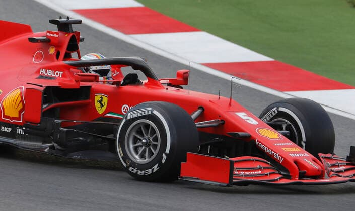 Motorsports: FIA Formula One World Championship, WM, Weltmeisterschaft 2020, Grand Prix of Turkey Motorsports: FIA Formula One World Championship 2020, Grand Prix of Turkey, 5 Sebastian Vettel (GER, Scuderia Ferrari Mission Winnow),
