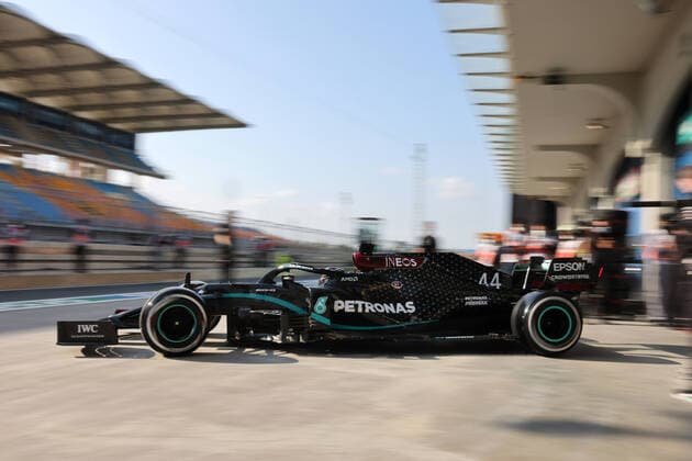 Motorsports: FIA Formula One World Championship, WM, Weltmeisterschaft 2020, Grand Prix of Turkey Motorsports: FIA Formula One World Championship 2020, Grand Prix of Turkey, 44 Lewis Hamilton (GBR, Mercedes-AMG Petronas Formula One Team),