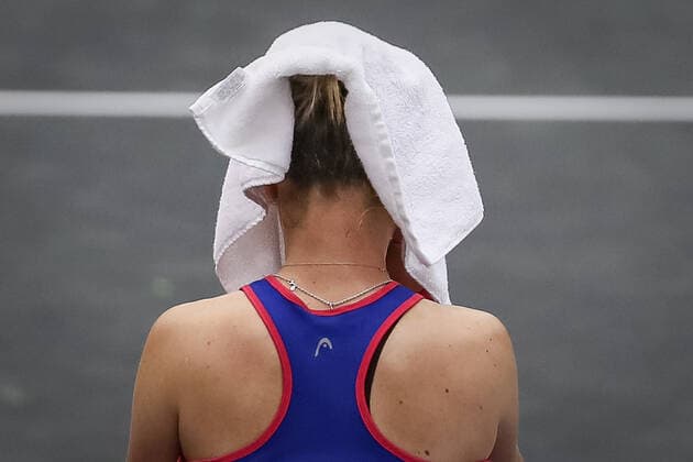 TENNIS - WTA, Tennis Damen Upper Austria Ladies Linz LINZ,AUSTRIA,13.NOV.20 - TENNIS - WTA Tour, Upper Austria Ladies Linz. Image shows Barbora Krejcikova (CZE). GEPAxpictures xManfredxBinder
