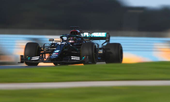Motorsports: FIA Formula One World Championship, WM, Weltmeisterschaft 2020, Grand Prix of Turkey Motorsports: FIA Formula One World Championship 2020, Grand Prix of Turkey, 44 Lewis Hamilton (GBR, Mercedes-AMG Petronas Formula One Team),