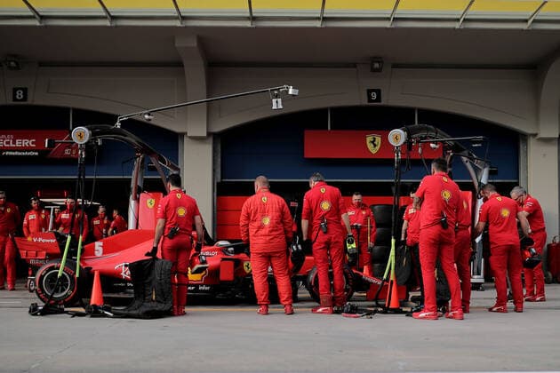 Motorsports: FIA Formula One World Championship, WM, Weltmeisterschaft 2020, Grand Prix of Turkey Motorsports: FIA Formula One World Championship 2020, Grand Prix of Turkey, 5 Sebastian Vettel (GER, Scuderia Ferrari Mission Winnow),