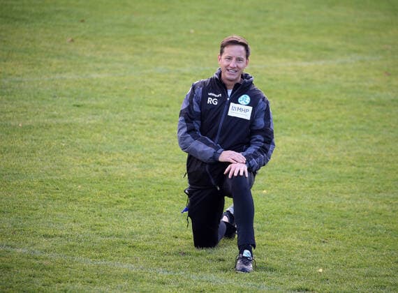Fußball, Trainerhistorie, Stuttgarter Kickers 13.11.20 Stuttgarter Kickers Training Deutschland, Stuttgart, 13.11.2020, Fussball, Oberliga BW, Saison 2020 2021, Stuttgarter Kickers, Training: Ramon Gehrmann (Trainer).