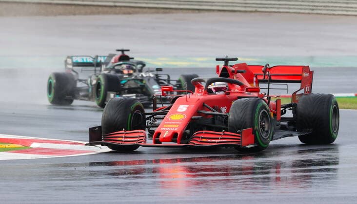 Motorsports: FIA Formula One World Championship, WM, Weltmeisterschaft 2020, Grand Prix of Turkey, 5 Sebastian Vettel (GER, Scuderia Ferrari Mission Winnow), Istanbul Turkey