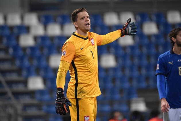 Wojciech Szczesny of Poland during the Uefa Nation League Group Stage A1 football match between Italy and Poland at Citta del Tricolore Stadium in Reggio Emilia (Italy), November, 15, 2020. Photo Andrea Staccioli Insidefoto andreaxstaccioli