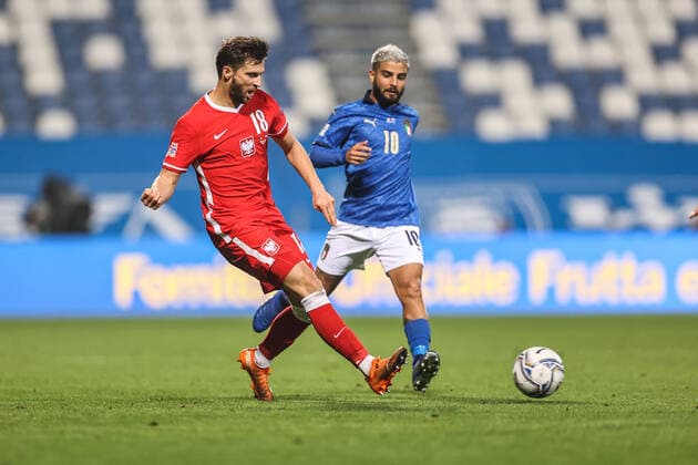 15.11.2020 REGIO EMILA, WLOCHY (REGIO EMILIA, ITALY) STADION CITTA DEL TRICOLORE PILKA NOZNA (FOOTBALL) LIGA NARODOW UEFA ( UEFA NATIONAL LEAGUE ) MECZ WLOCHY - POLSKA ( GAME ITALY - POLAND ) NZ BARTOSZ BERESZYNSKI FOTO LUKASZ GROCHALA CYFRASPORT NEWSPIX.PL --- Newspix.pl  20201115CSLG0068