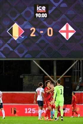 LEUVEN, BELGIUM - NOVEMBER 15 : Axel Witsel midfielder of Belgium during the UEFA Nations League match group stage final tournament - League A - Group 2 between Belgium and England on November 15, 2020 in Leuven, Belgium, 15 11 2020 ( Photo by Vincent Kalut Photonews FOOTBALL : UEFA Nations League - League A - Group 2 - Belgique vs Angleterre - 15 11 2020 PHOTONEWS PANORAMIC 