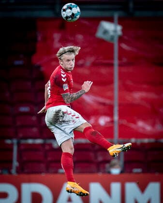 Bilder des Jahres 2020, Sport 11 November Sport Themen der Woche KW46 Sport Bilder des Tages Danmarks Daniel Wass under Nations League kampen mellem Danmark- Island i Parken, soendag den 15 november 2020. , Copenhagen Denmark *** Denmarks Daniel Wass during the Nations League match between Denmark Iceland in the Park, Sunday 15 November 2020, Copenhagen Denmark  Copyright: Ritzau Scanpix LiselottexSabroex COP101 spdk20201116-000331-L