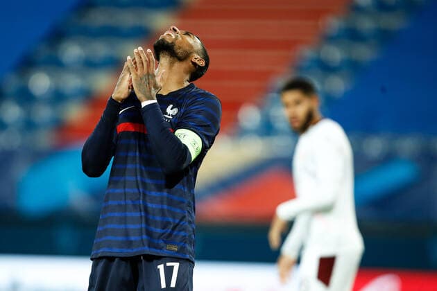 Attitude - Deception de Jeff Reine Adelaide ( France ) - FOOTBALL : France vs Suisse - Caen - 16 11 2020 FedericoPestellini Panoramic 