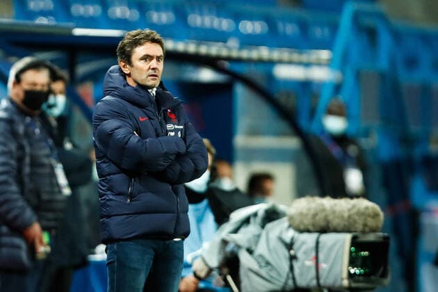 Sylvain Ripoll ( entraineur selectionneur France ) - FOOTBALL : France vs Suisse - Caen - 16 11 2020 FedericoPestellini Panoramic 