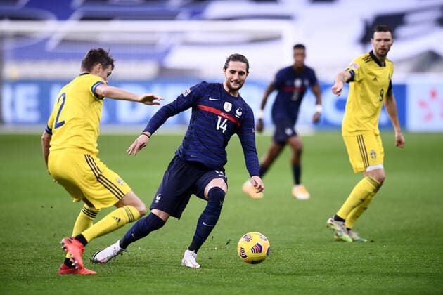 14 ADRIEN RABIOT (FRA) FOOTBALL : France vs Suede - Ligue des Nations - 17 11 2020 FEP Panoramic 