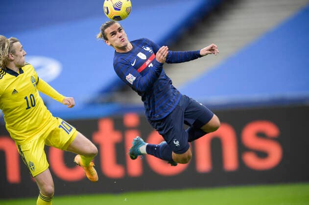GRIEZMANN ANTOINE (France) FOOTBALL : France vs Suede - Ligue des Nations - stade de France - 17 11 2020 JBAutissier Panoramic 