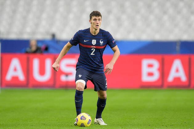 Benjamin Pavard (france) FOOTBALL : France vs Suede - Ligue des Nations - stade de France - 17 11 2020 JBAutissier Panoramic 